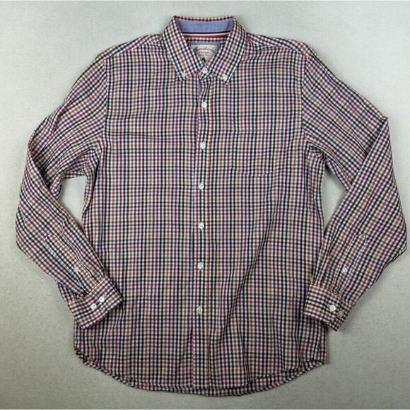 SOUTHERN VINTAGE EIGHTY-ONE - MEN'S PLAID LONG SLEEVE BUTTON-UP SHIRT - SIZE M - Picture 2 of 7